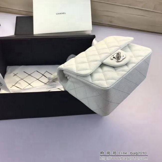 香奈兒CHANEL 升級版A1115全新經典小羊皮金銀鏈條單肩斜挎包 DSC1790